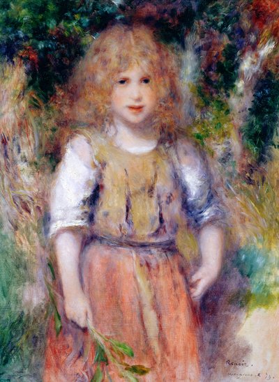 Chica gitana, 1879 de Pierre Auguste Renoir